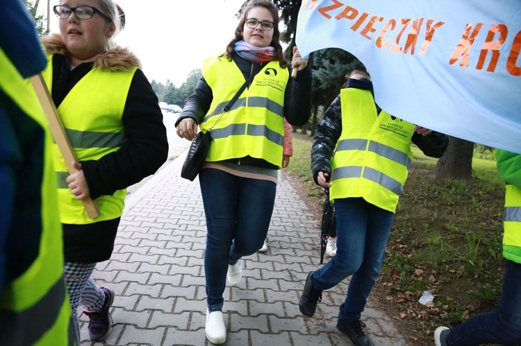 Odblaskowa szkoła w Rdziostowie