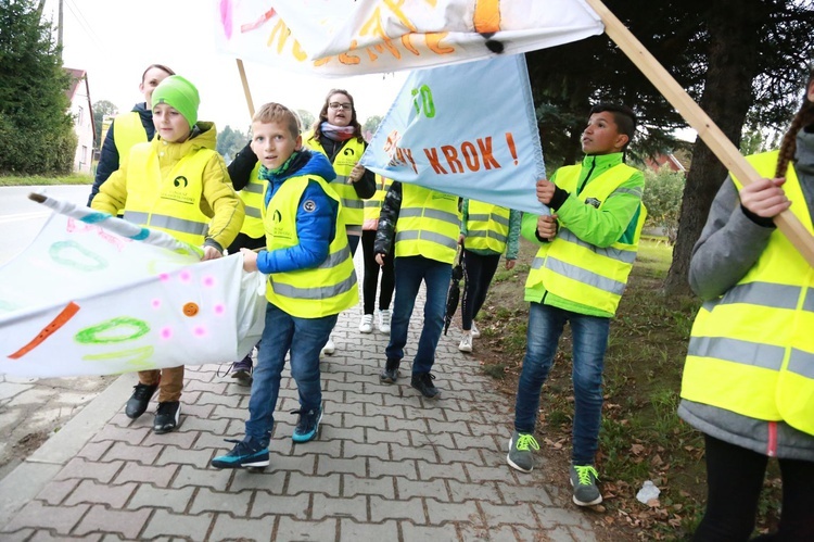 Odblaskowa szkoła w Rdziostowie