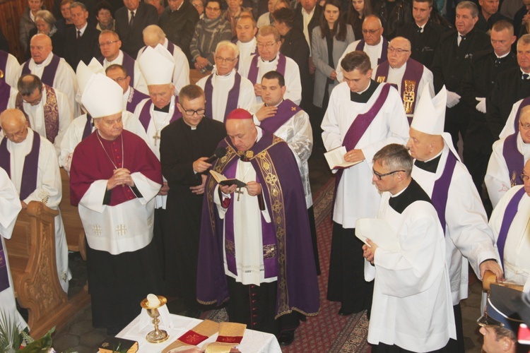 Pogrzeb śp. ks. prał. Stanisława Jaska w Węglówce