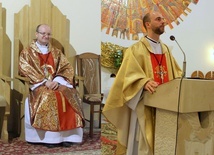 Księża Piotr Skraba i Paweł Tabiś