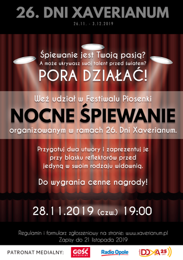 Ruszają zapisy na festiwal "Nocne Śpiewanie"