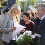 Odsłonięcie pomnika ks. Gurgacza w Łabowej