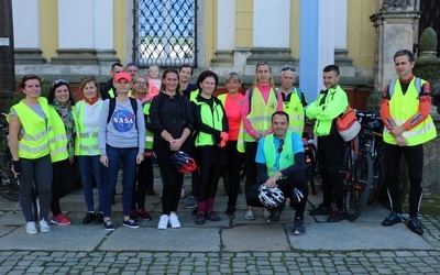 Rowerzyści też pielgrzymowali do świętej księżnej