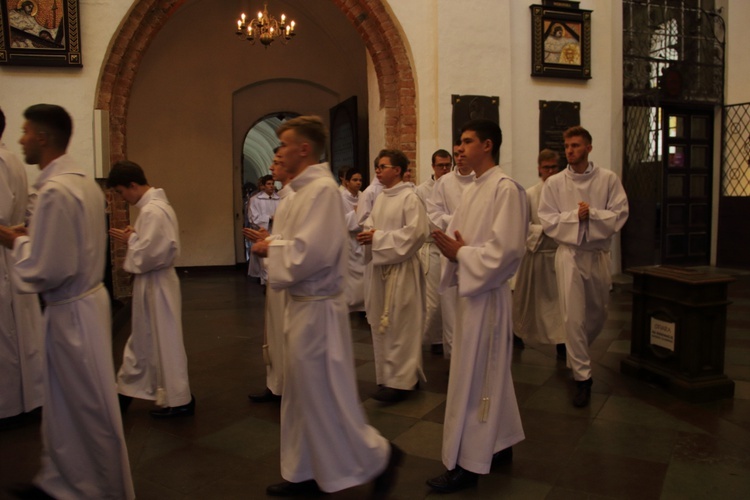 Nowi ceremoniarze archidiecezji gdańskiej.