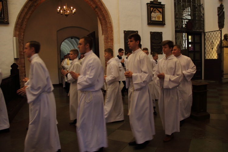 Nowi ceremoniarze archidiecezji gdańskiej.