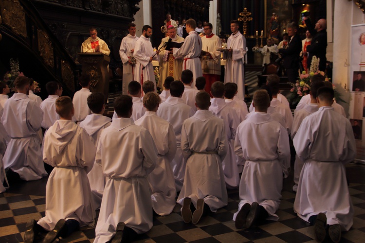 Nowi ceremoniarze archidiecezji gdańskiej.