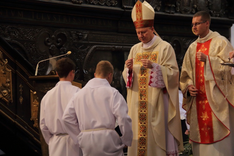 Nowi ceremoniarze archidiecezji gdańskiej.