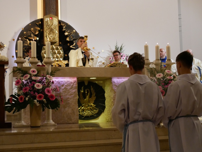 Odpust w sanktuarium MB Fatimskiej na gdańskiej Żabiance.