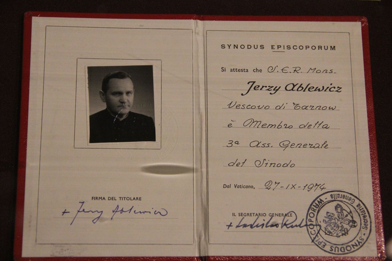 Tarnów. Wernisaż wystawy o abp. J. Ablewiczu