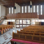 Kościół z izbą pamięci w Łagiewnikach Wielkich