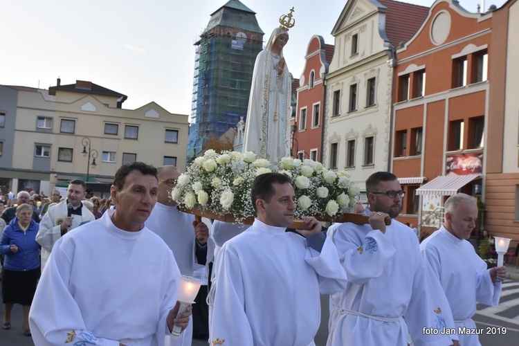 Nabożeństwo fatimskie w Żaganiu