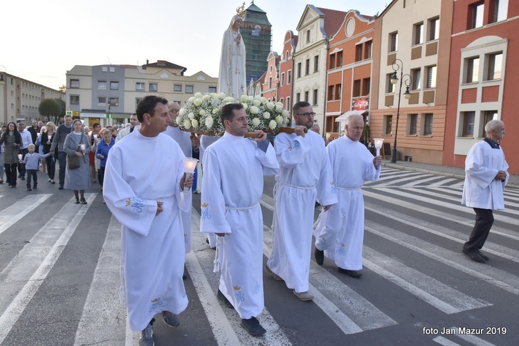 Nabożeństwo fatimskie w Żaganiu