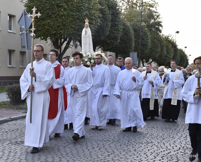 Nabożeństwo fatimskie w Żaganiu