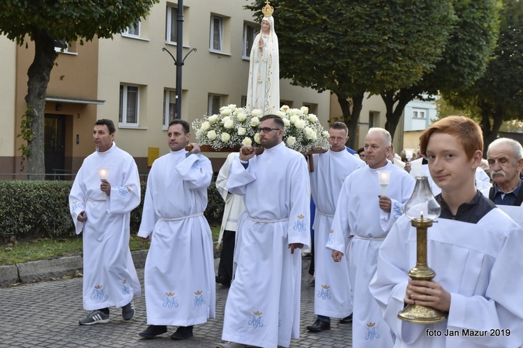 Nabożeństwo fatimskie w Żaganiu