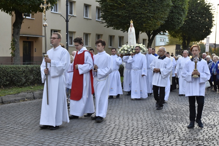 Nabożeństwo fatimskie w Żaganiu