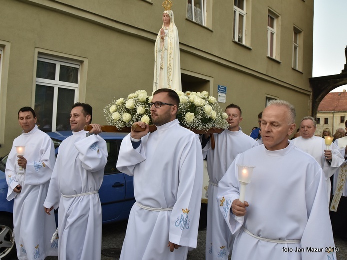 Nabożeństwo fatimskie w Żaganiu