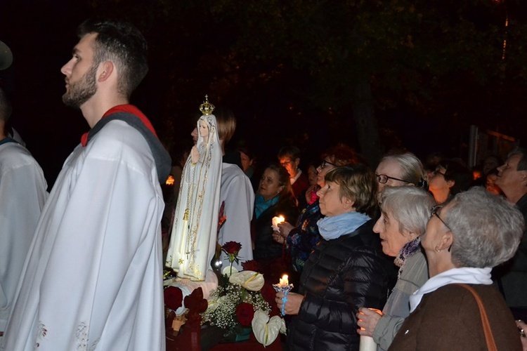 Nabożeństwo fatimskie u zielonogórskich franciszkanów