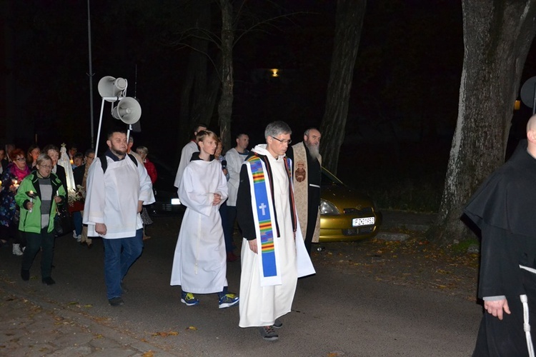 Nabożeństwo fatimskie u zielonogórskich franciszkanów