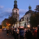 Pielgrzymka mieszkańców Trzebnicy do grobu św. Jadwigi