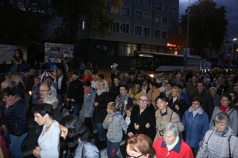 Pielgrzymka mieszkańców Trzebnicy do grobu św. Jadwigi