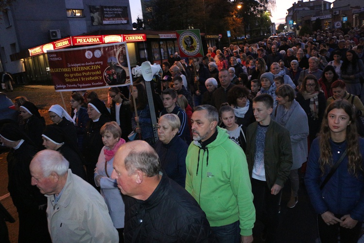 Pielgrzymka mieszkańców Trzebnicy do grobu św. Jadwigi