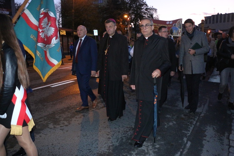 Pielgrzymka mieszkańców Trzebnicy do grobu św. Jadwigi