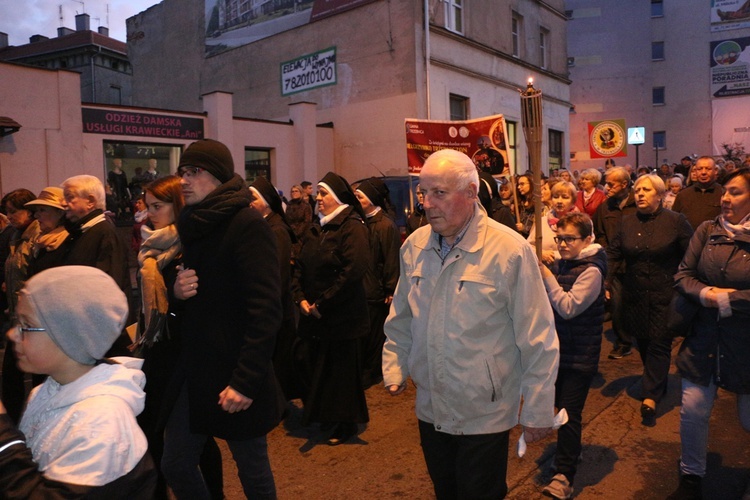 Pielgrzymka mieszkańców Trzebnicy do grobu św. Jadwigi