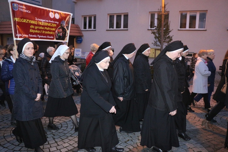 Pielgrzymka mieszkańców Trzebnicy do grobu św. Jadwigi