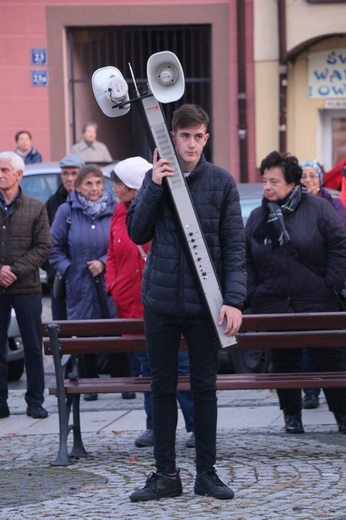 Pielgrzymka mieszkańców Trzebnicy do grobu św. Jadwigi