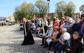 Poświęcenie rynku i kolumny maryjnej w Kietrzu