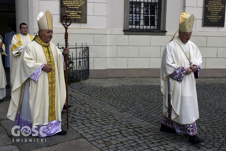 Wizyta Nuncjusza Apostolskiego w Świdnicy