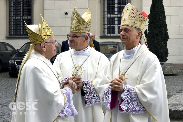 Wizyta Nuncjusza Apostolskiego w Świdnicy