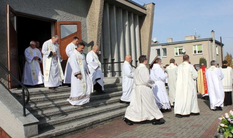 Poświęcenie kościoła w Łagiewnikach Wielkich