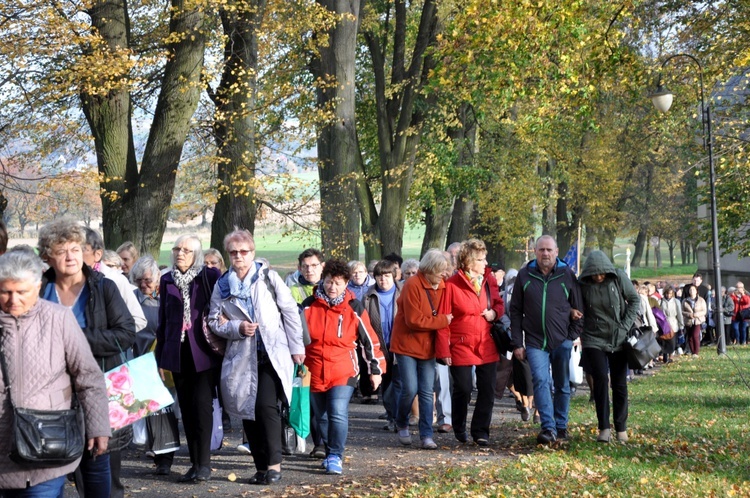 Pielgrzymka Żywego Różańca na Górę Świętej Anny