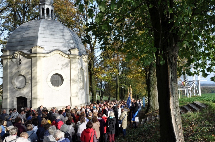 Pielgrzymka Żywego Różańca na Górę Świętej Anny