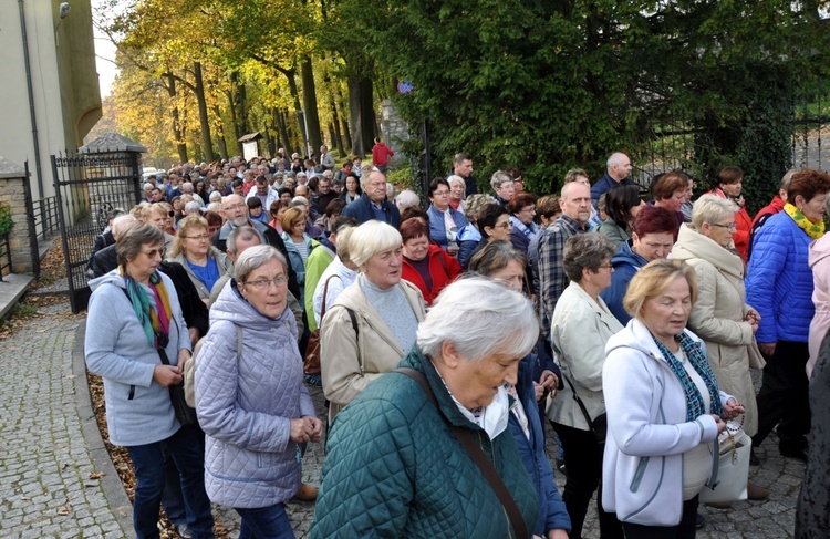 Pielgrzymka Żywego Różańca na Górę Świętej Anny