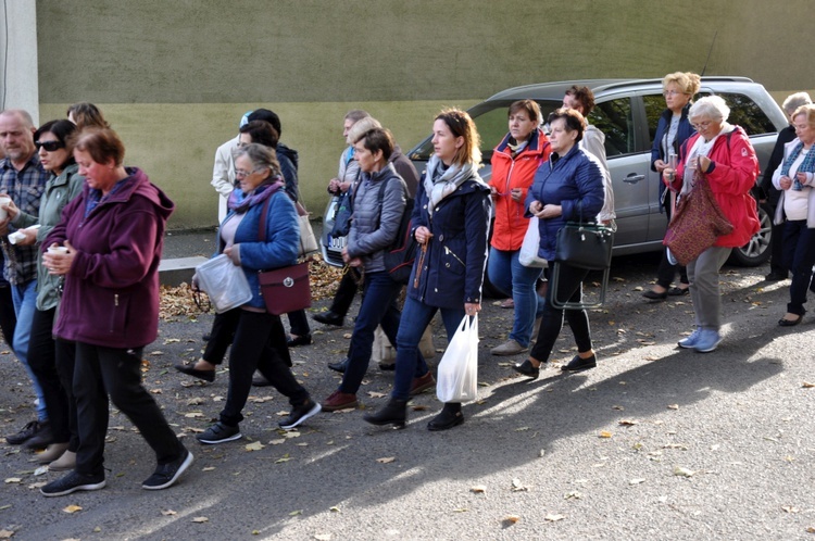 Pielgrzymka Żywego Różańca na Górę Świętej Anny