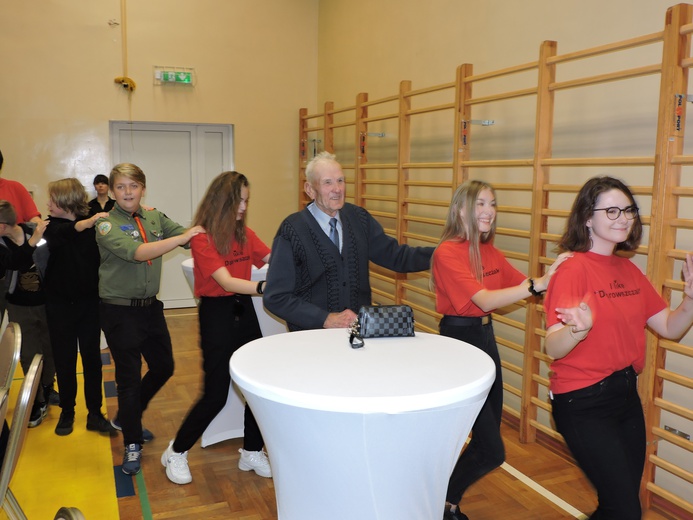 Kutno. Spotkanie z kombatantami w I LO im. H. Dąbrowskiego