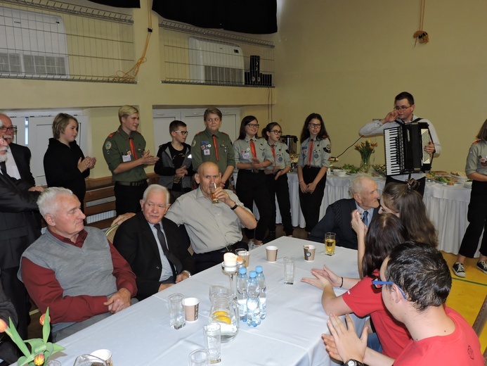 Kutno. Spotkanie z kombatantami w I LO im. H. Dąbrowskiego