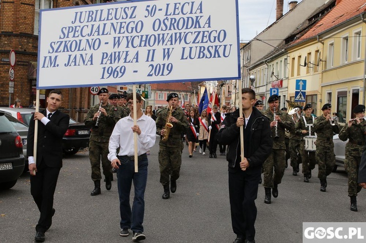 Jubileusz 50 - lecia Specjalnego Ośrodka Szkolno – Wychowawczego im. Jana Pawła II w Lubsku