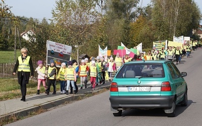 Odblaskowa szkoła w Siedliskach