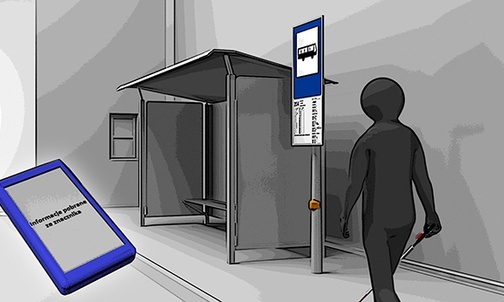 Tychy. Niewidomi i niedowidzący mogą lepiej poruszać się po mieście. Osiem kolejnych miejsc oznakowano systemem TOTUPOINT