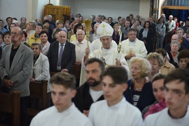 Poświęcenie odnowionej świątyni.