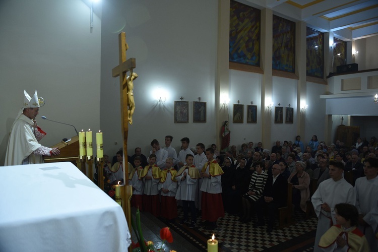 Odnowiony kościół pw. Ducha Świętego w Brzesku