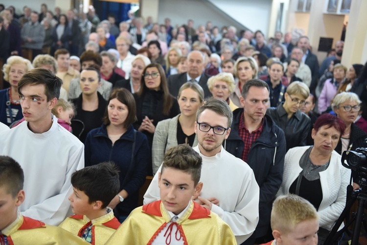 Odnowiony kościół pw. Ducha Świętego w Brzesku