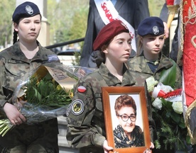 Ostatnie pożegnanie Heleny Wesołowskiej z Andrychowa.