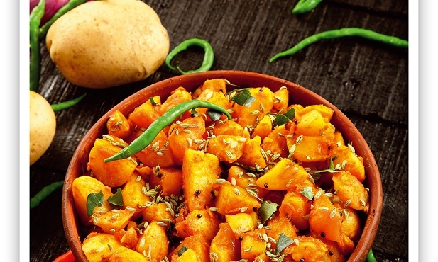 Curry z kalafiora i ziemniaków