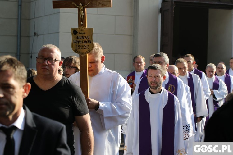 Uroczytsości pogrzebowe ś.p. ks. Andrzeja Wręczyckiego