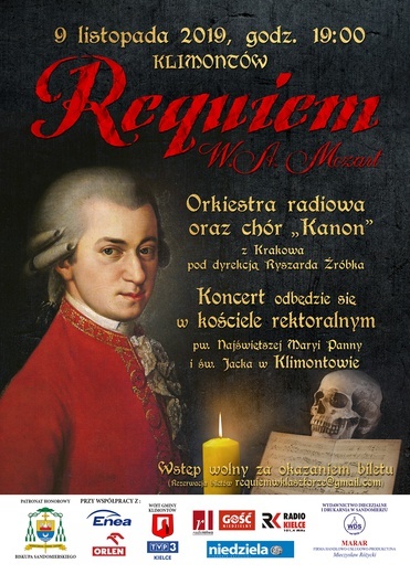 Requiem w klimontowskim klasztorze