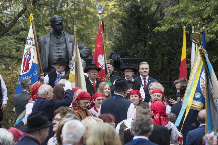 "Wreszcie". Prezydent odsłonił pomnik Wojciecha Korfantego w Warszawie